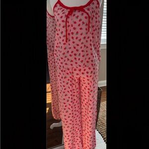 Kate Spade Pink Raspberry Pajama Set